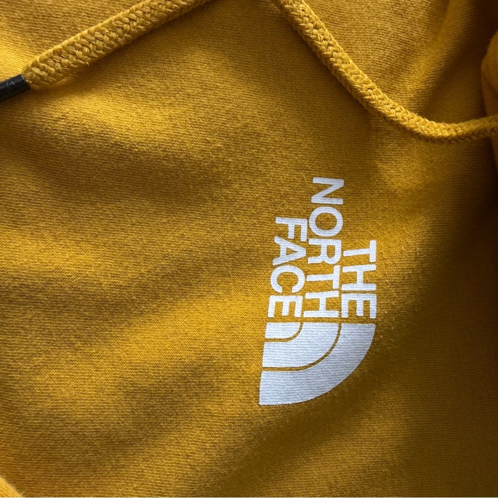 The North Face Mustard Yellow Pullover Hoodie - Picture 2 of 6